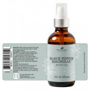 Black Pepper Magnolia Body Oil
